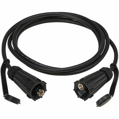 RIGID INDUSTRIAL COAXIAL CABLEM/M IP68 F-TYPE CONN 10FT