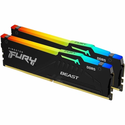 64GB 6000MT/S DDR5 CL30 DIMM (KIT OF 2) FURY BEAST RGB EXPO