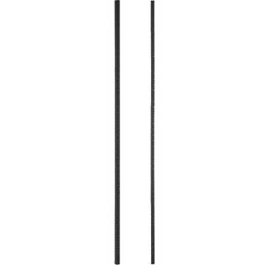 Panduit R4PRT Mounting Rail Kit for Rack - Black