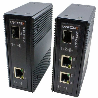 MEDIA CONVERTER INDUST POE++ (1)10/100M/1G/2.5G (1)1G/10G SFP+
