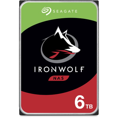 SEAGATE IRONWOLF NAS 6TB 7200RPM 3.5IN 256MB BUFFER
