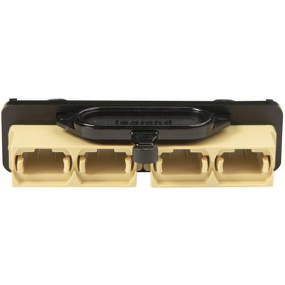 Ortronics Panel, 4, MPO, 32F, Beige, Base 8