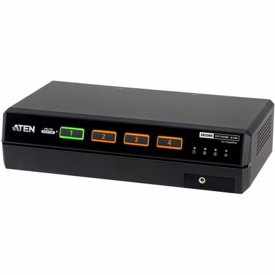 4-PORT DUAL DISPLAY UNIVERSAL SECURE KVM PP4.0 (HDMI /