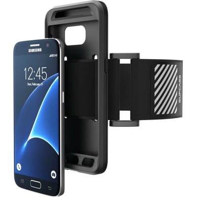 SUPCASE SAMSUNG GALAXY S7 EASY FITTING SPORT ARMBAND AND FLEXIBLE CASE COMBO - B