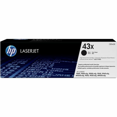 HP 43X (C8543X) Original Laser Toner Cartridge - Single Pack - Black - 1 Each