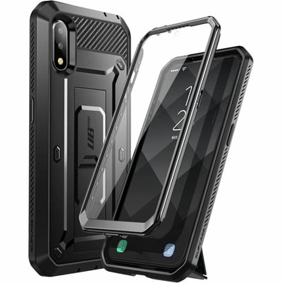 GALAXY A01 UNICORN BEETLE PRO RUGGED HOLSTER CASE-BK