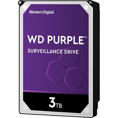 WD PURPLE SURVEILLANCE STORAGE 3.5 INCH SATA HARD DRIVE