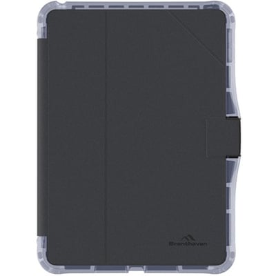 Brenthaven Edge Folio II Carrying Case (Folio) for 10.5" Apple iPad Air, iPad Pro Tablet - Translucent, Gray