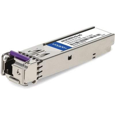 AddOn Avaya/Nortel AA1419070-E6 Compatible TAA Compliant 1000Base-BX SFP Transceiver (SMF, 1490nmTx/1310nmRx, 10km, LC, DOM)