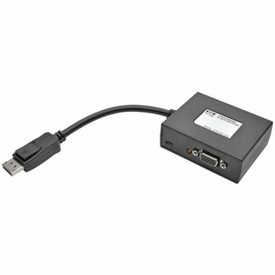 Tripp Lite by Eaton 2-Port DisplayPort to VGA Splitter 1920x1080 (1080p) @ 60Hz TAA