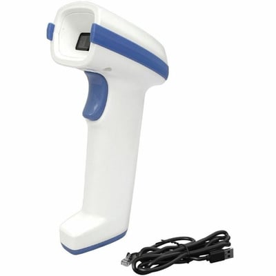 AMBIR BR112 USB BARCODESCANNER HEALTHCARE WHITE / BLUE (BR112-WH)