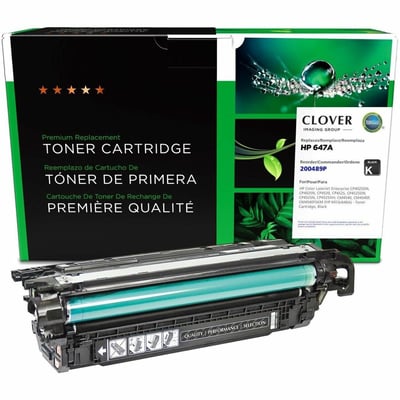 Clover Imaging Remanufactured Black Toner Cartridge for HP 647A (CE260A)