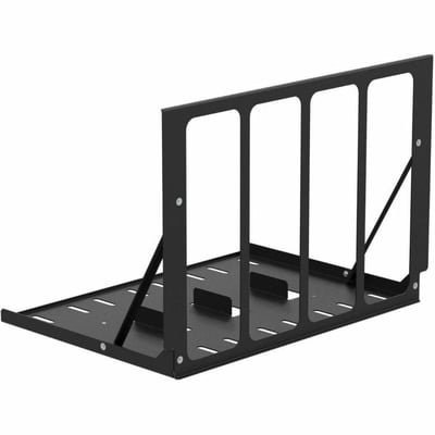 Rack Solutions 4-Unit Dell Pro Max Micro Face Plate/Bracket Set for Modular Shelf
