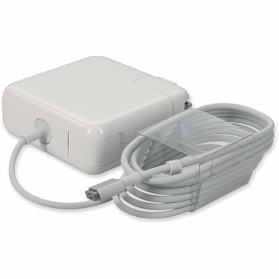 AddOn Apple Computer F288 Compatible 60W 16.5V at 3.65A Black MagSafe 2 Laptop Power Adapter and Cable