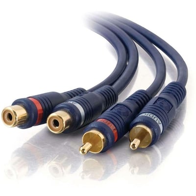 25FT VELOCITY RCA AUDIO EXT CBL