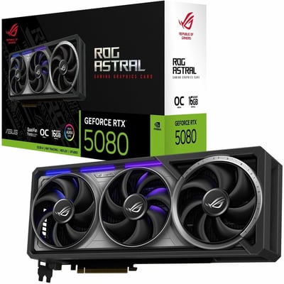 Asus ROG NVIDIA GeForce RTX 5080 Graphic Card - 16 GB GDDR7