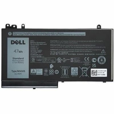 Dell 3-cell 47 Wh Lithium Ion Replacement Battery for Select Laptops