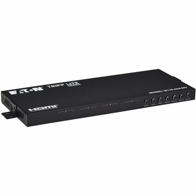 HDMI 4X4 MATRIX SWITCH W QUAD M EAMLESS SWITCHING SCALING AUDIO OUT