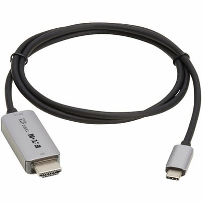 USB-C HDMI ACTIVE ADAPTER CABLE M/M 8K60HZ 4K 144HZ HDR BLACK 3FT