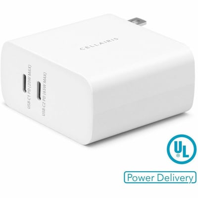 CELLAIRIS-WALL CHARGER - DUAL USB-C 70W