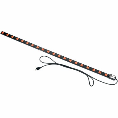 Middle Atlantic PDT Low Profile Vertical Power Strip - 20 Amp, 20 Outlet PDU - TwistLock Plug - No Surge Protection