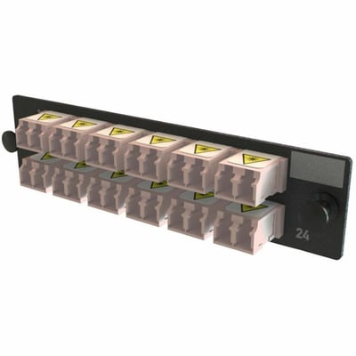 ADPT PANEL OFP 12 KEYED LC DX 24F ROSE MOQ 1