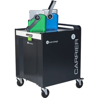 THE CARRIER 30 CART IS DESIGNED TO ACCOMMODATE NEARLY ANY DEVICE TYPE. FEATURING