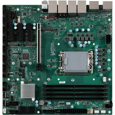 INTEL RPL-S R680E4 DDR5 HDMI+DP+EDP 3 M.2 M KEY 1 PCIE X16