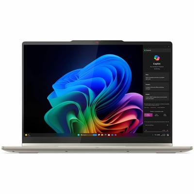 Lenovo Yoga 7 14AKP10 83JR0001US 14" Touchscreen Convertible Copilot+ PC 2 in 1 Notebook - WUXGA - 60 Hz - AMD Ryzen AI 7 350 - 16 GB - 1 TB SSD - English Keyboard - Seashell