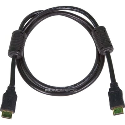 HIGH SPEED HDMI CABLE_ 4FT BLACK