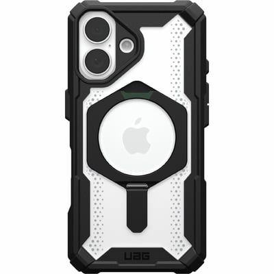 UAG CASE IPH16 PLASMAXTE KICKSTAND-BLACK