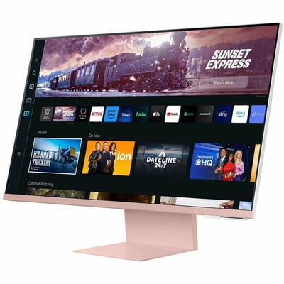 SAMSUNG 32 M8 UHD 4K SMART MONITOR PINK
