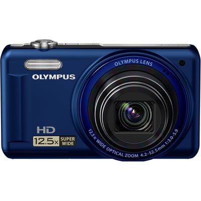 Olympus VR-320 14 Megapixel Compact Camera - Blue