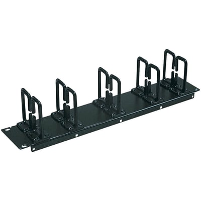 Tripp Lite by Eaton Rack Enclosure Cabinet Horizontal Cable Ring Flexible 2URM