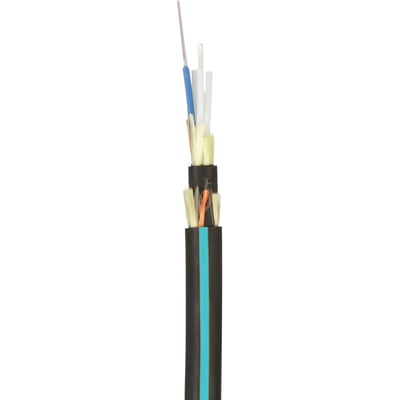 Panduit DDJ Cable, OM4 50&micro;m, 12 Fibers, Riser, LSZH