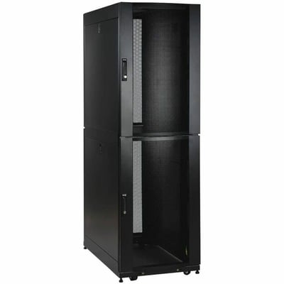 Tripp Lite by Eaton 48U SmartRack Co-Location Standard-Depth Rack Enclosure Cabinet - 2 separate compartments