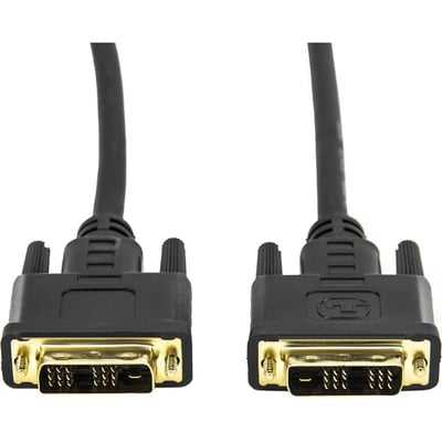 Rocstor Premium 6 ft DVI-D Single Link Cable - M/M - DVI cable for use with Projectors, Video Devices, Monitors, Notebook - 2m - 1 Pack - 1 x DVI-D (Single-Link 18+1) Male Digital Video - 1 x DVI-D (Single-Link) Male Digital Video