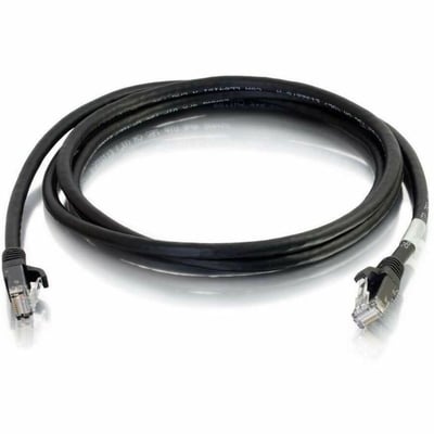 C2G 6ft Cat6a Snagless Unshielded (UTP) Ethernet Cable - Cat6a Network Patch Cable - PoE - Black