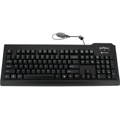 SEAL SHIELD SILVER SEAL KEYBOARD UNIVERSAL USB QWERTY US