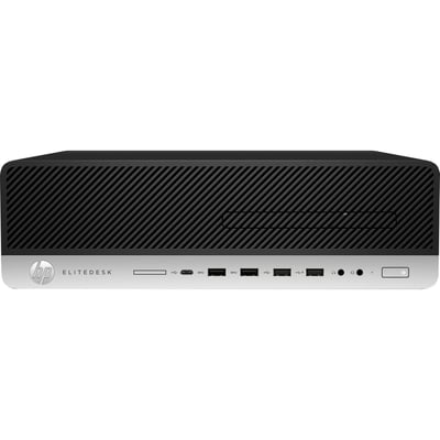 HP EliteDesk 800 G5 Desktop Computer - Intel Core i5 9th Gen i5-9600 Hexa-core (6 Core) 3.10 GHz - 16 GB RAM DDR4 SDRAM - 256 GB SSD - Small Form Factor