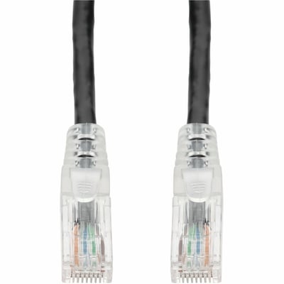 AddOn 10ft Orange CAT 6A PVC Ethernet Cable Snagless Easy Clear Boot TAA RJ-45 M/M