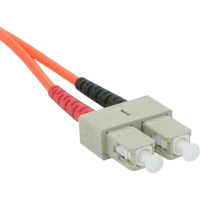 C2G-10m SC-SC 62.5/125 OM1 Duplex Multimode PVC Fiber Optic Cable - Orange