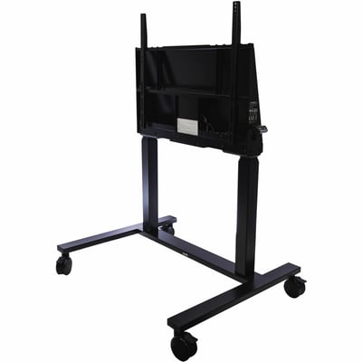 SMART ELEC HGT ADJ FLOOR STAND FSE-520-B UL LISTED NON-LOCKING BLK