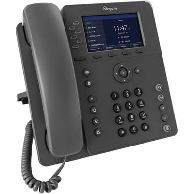 SANGOMA P325, 6-LINE, HD VOICE, GIGABIT ETHERNET, 1 X USB, BT, 4.3 IPS COLOR DIS