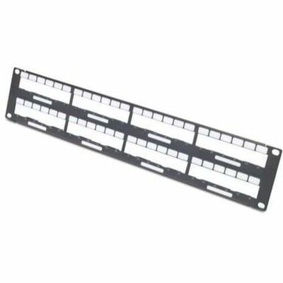 Data Distribution 2U Panel, Holds 8 each Data Distribution Cables for a Total of 48 Ports