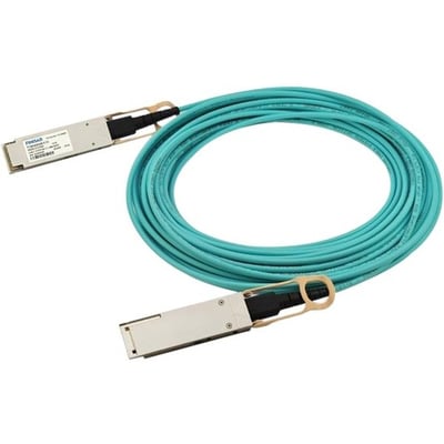 FINISAR 100G QUADWIRE QSFP28 ACTIVE OPTICAL CABLE 49.21 FT