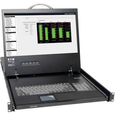 Tripp Lite by Eaton Rack Console KVM Cable Kit w/ 19" LCD PS/2 1U TAA GSA