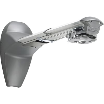 Chief Medium Short Throw Universal Projector Mount Kit - Includes Extension Arm and Projector Mount - Silver