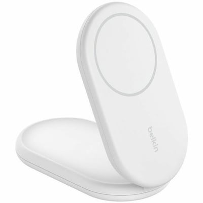 QI2 LOW COST SINGLE WRLS CHARGING STAND WHITE RETAIL BOX