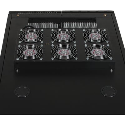 Tripp Lite by Eaton SmartRack Roof-Mounted Fan Panel - 6-120V high-performance fans; 630 CFM 5-15P plug